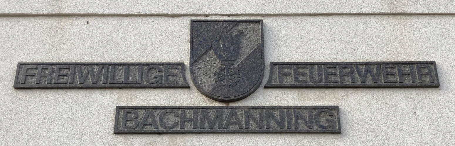 Feuerwehrhaus - Beschriftung 