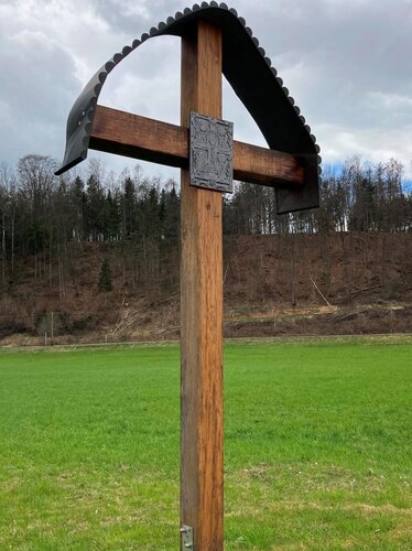 Wegkreuz in der unteren Au