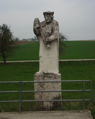 Nepomuksäule, Haidingerstr, Buchkirchen | © Dr. Wieser Buchsammlung