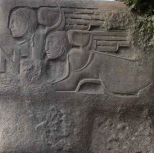 Kriegerdenkmal beim neuen Friedhof