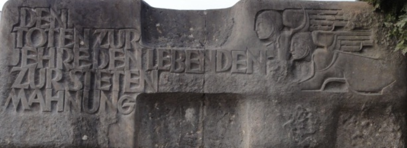 Kriegerdenkmal beim neuen Friedhof