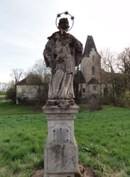 Nepomuk im Schloss