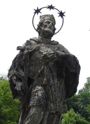 Nepomuk im Schloss