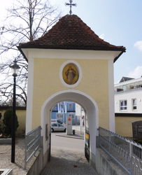 Friedhofeingang - Wandbilder