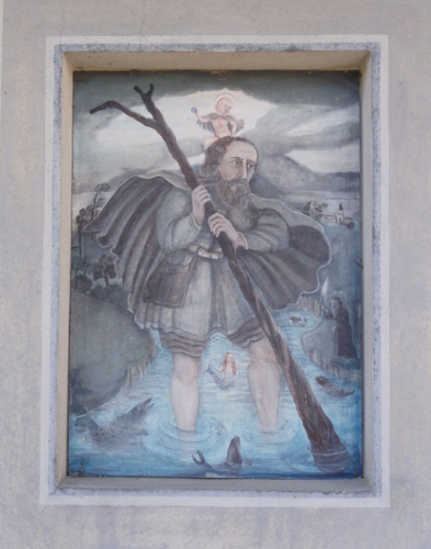 Neugebäude in Liedering - Wandbilder