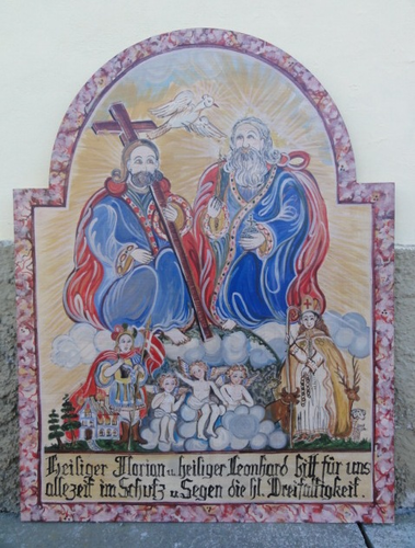 Liedering beim Grafen-Wandbild