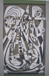 Birkenstraße - Sgraffito