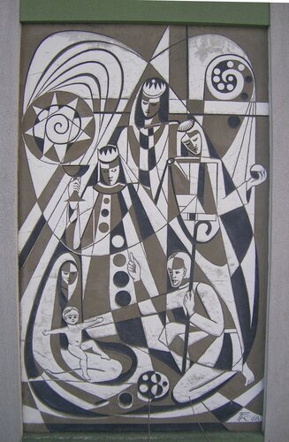 Birkenstraße - Sgraffito