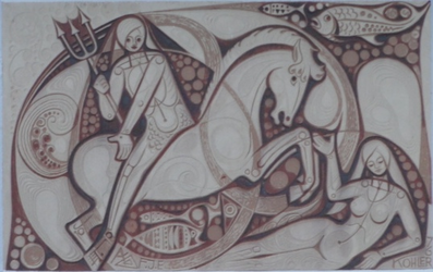 Birkenstraße 6 - Sgraffito