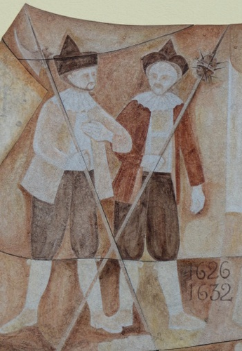 Raiffeisenkasse - Seccomalerei