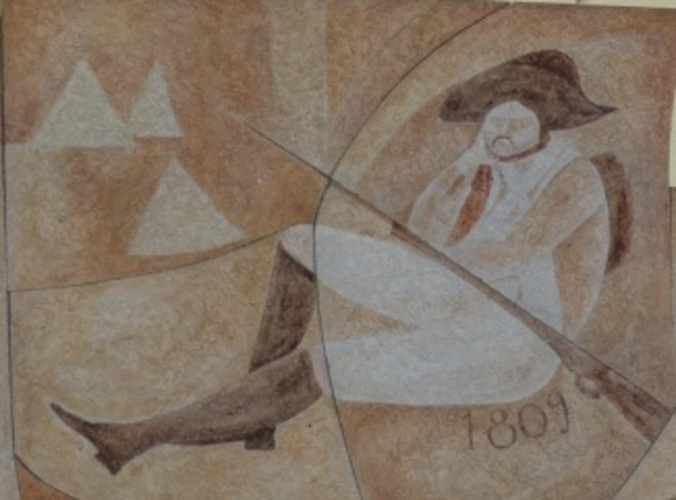 Raiffeisenkasse - Seccomalerei