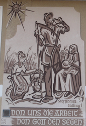 Stöffelhaus in Salling 1 - Sgraffito