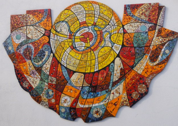 Mosaik in der Hagenstraße 1