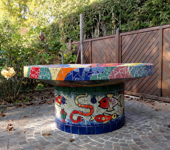 Brunnen in der Welser Straße 15