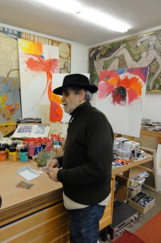 Fliederstraße 13 - Steinplastiken