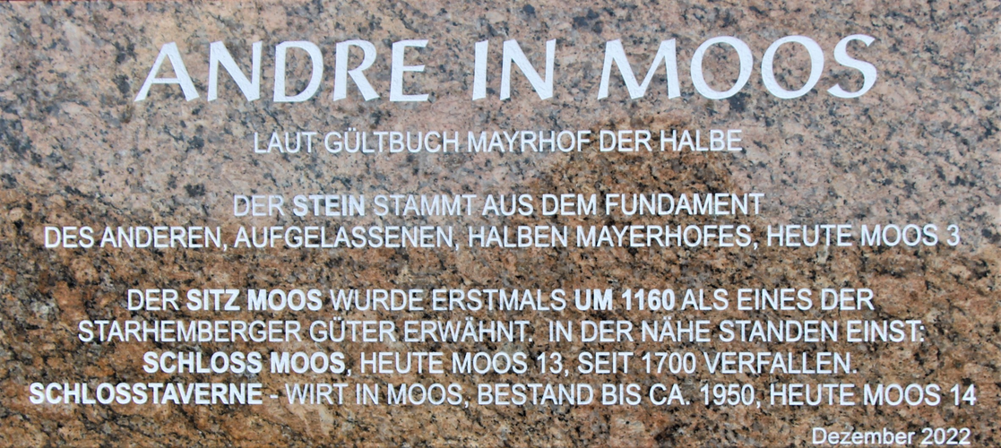 Andregütl - Haustür und Stein 