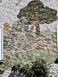 Baudraxler - Wandbild 