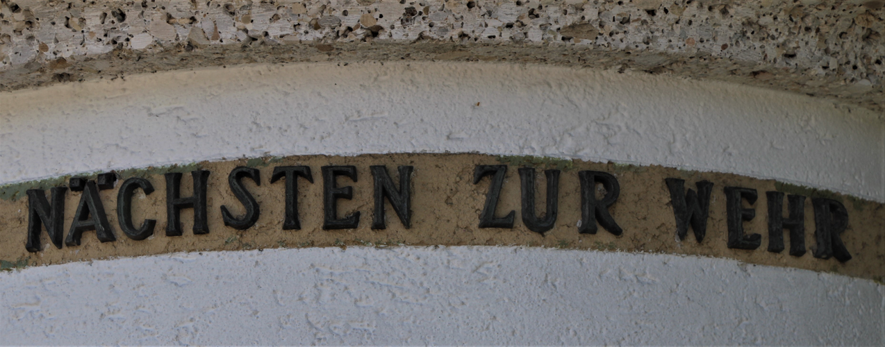 Nischenblocksäule Feuerwehr