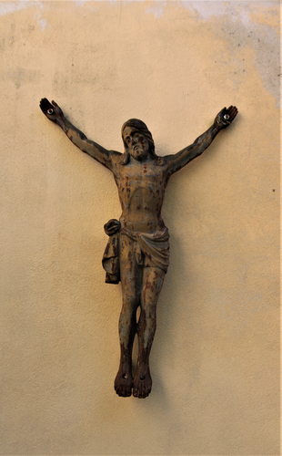 Pfarrhof - Christusfigur 