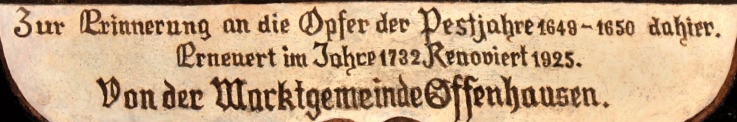 Pestsäule Offenhausen