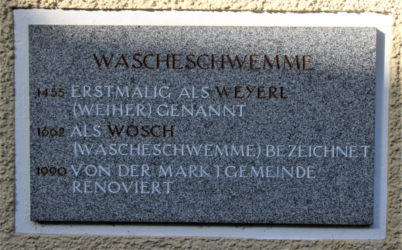Wäscheschwemme