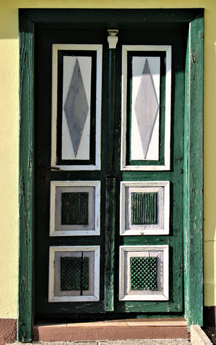 Pfoserweg - Haustür 