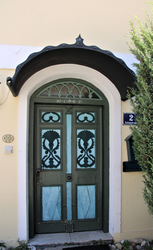 Schulstraße - Haustür 