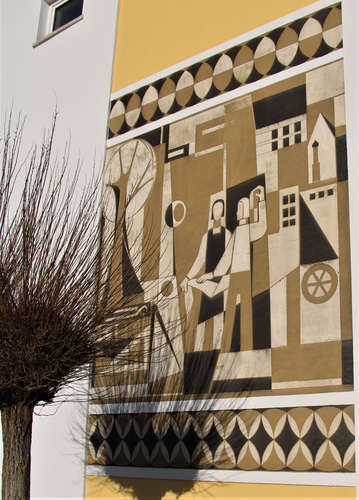 Schulstraße - Sgraffito 