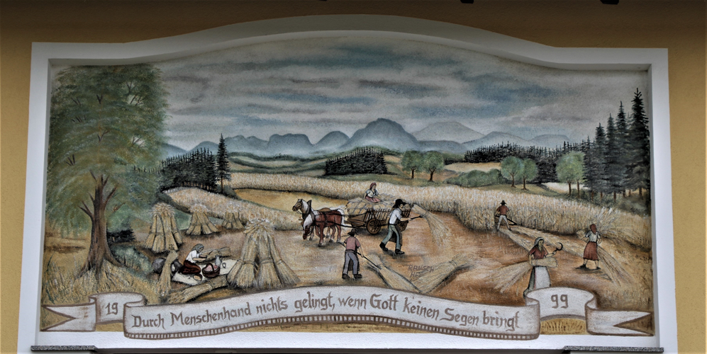 Osterberg - Wandbild 