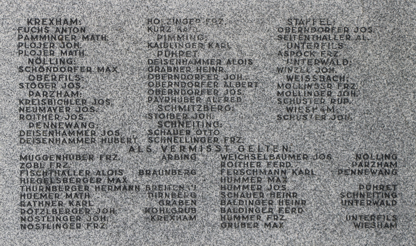 Kriegerdenkmal - Pennewang 