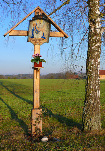 Fallwimmer Wegkreuz, Dietach, Schleißheim