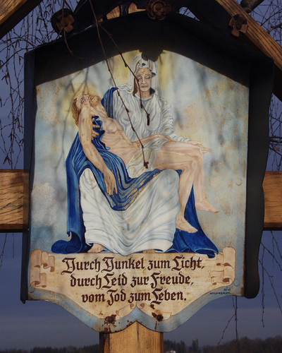 Fallwimmer Wegkreuz, Dietach, Schleißheim