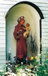 Gartenmauernische - hl. Antonius