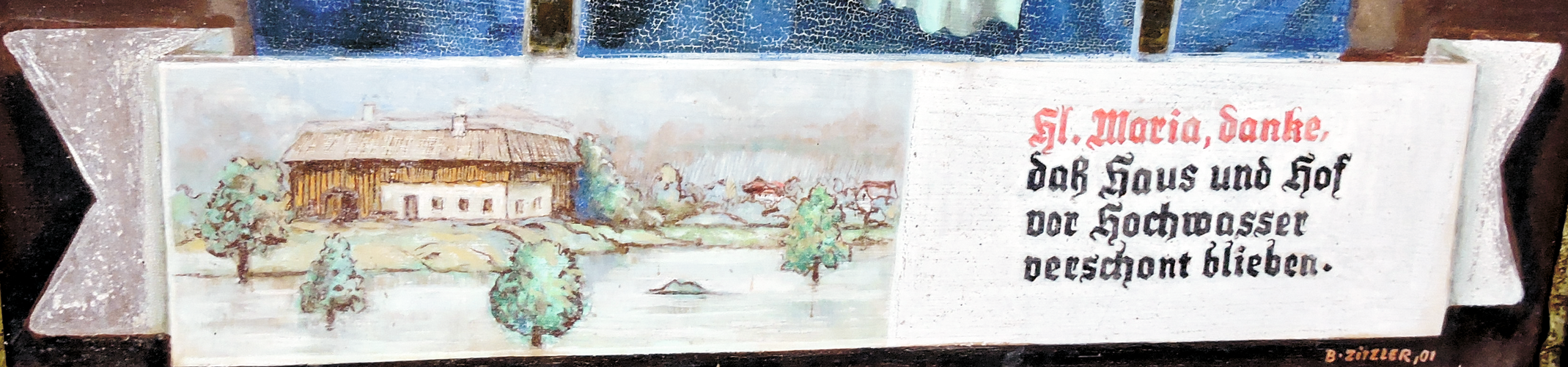 Kapellenbildstock Bloamann