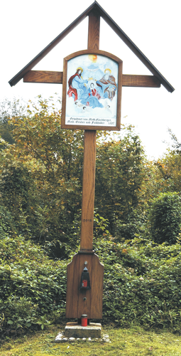 Bildkreuz der Holzfäller