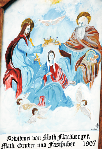 Bildkreuz der Holzfäller