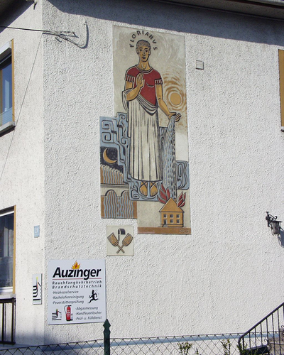 Floriani Relief, Rodelbergerstr., Thalheim b Wels