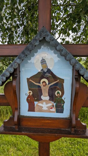 Rachbauer Kreuz, Lindenhof, Edtholz, Thalheim b Wels