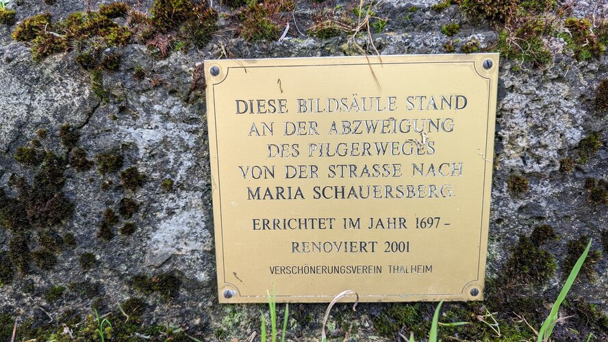 Bildsäule, Aschet, Thalheim b Wels