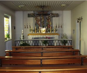 Hauskapelle_Marianum, Personalhaus, AKH Wels | © Steinerberger