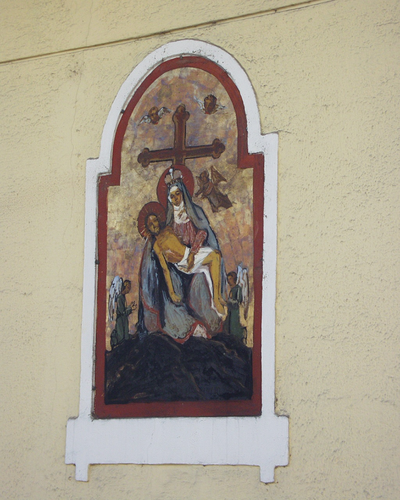 Hansl untern Berg, Estermann, Wels - Wandbild | © Steinerberger