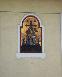 Hansl untern Berg, Estermann, Wels - Wandbild | © Steinerberger