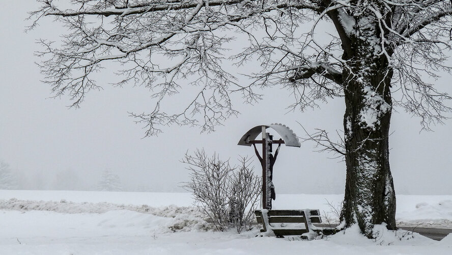 Nörathner Kreuz, Ottsdorf, Thalheim b Wels