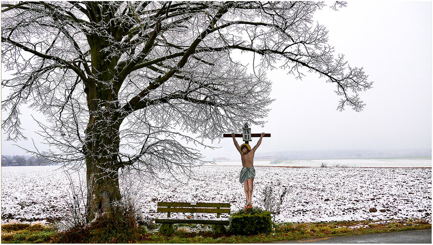 Nörathner Kreuz, Ottsdorf, Thalheim b Wels