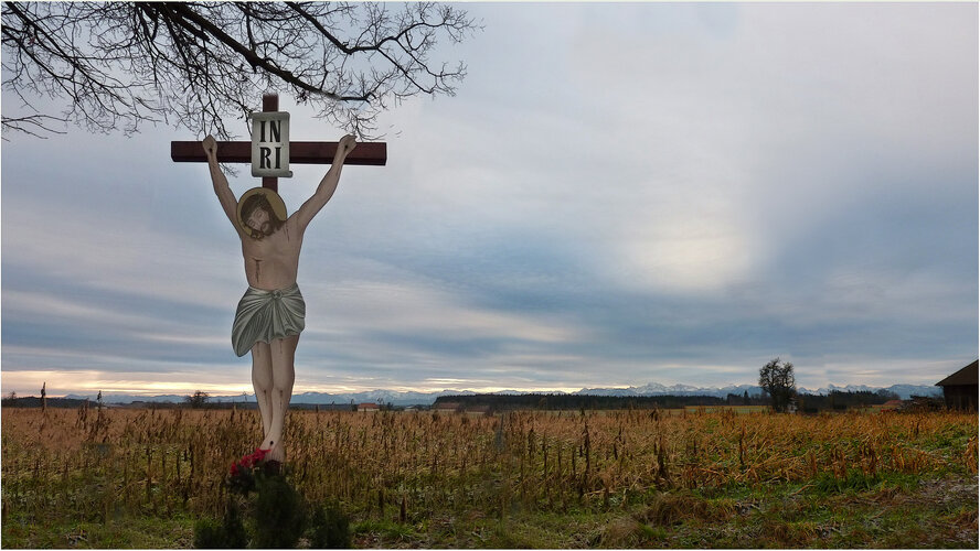 Nörathner Kreuz, Ottsdorf, Thalheim b Wels
