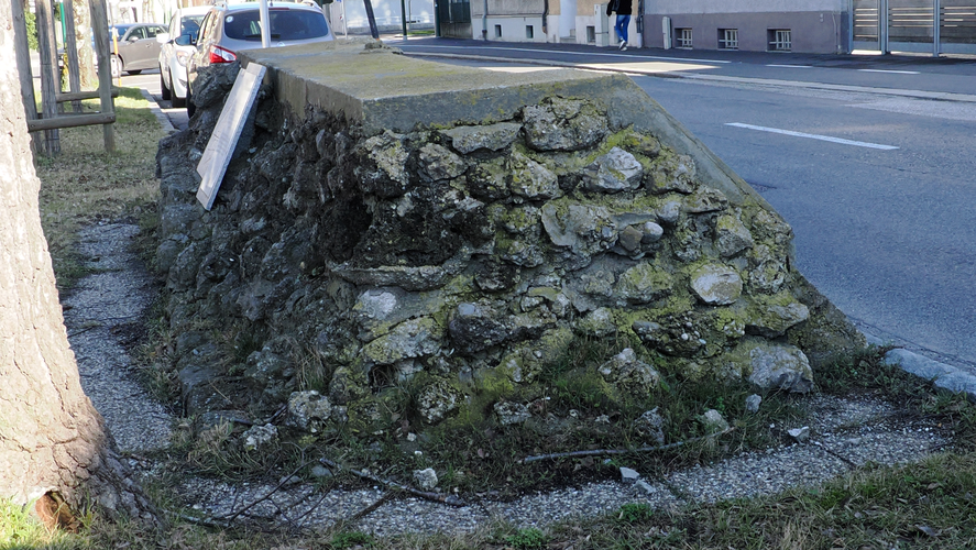 Römermauer-Rest, Schubertstrasse, Wels | © Steinerberger