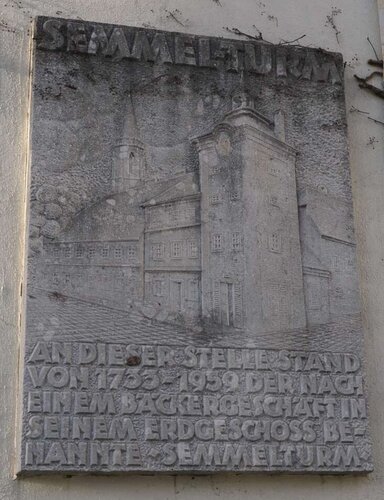 Semmelturm-Plakette, KJ-Platz, Wels | © Steinerberger