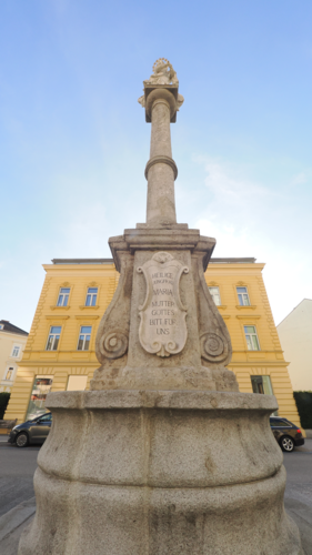 Mariensäule, Adlerstraße, Wels | © Steinerberger