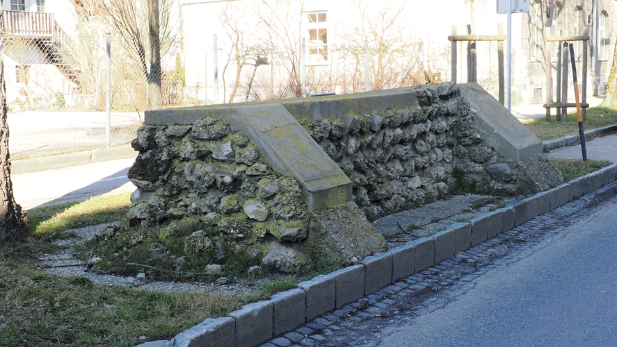 Römermauer-Rest, Schubertstrasse, Wels | © Steinerberger