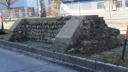 Römermauer-Rest, Schubertstrasse, Wels | © Steinerberger